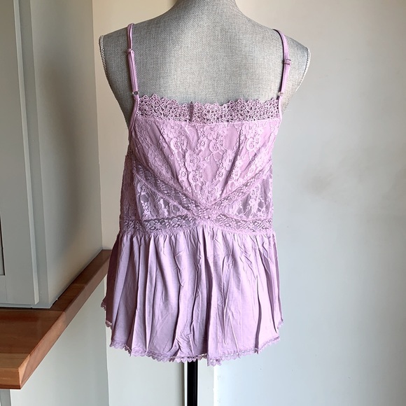 “The Iris” Purple Lace Tank Top - Picture 7 of 7